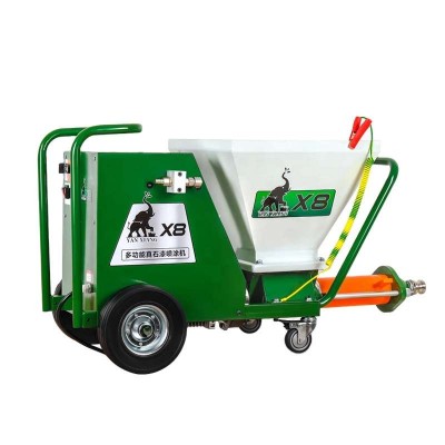 X8 Multifunctional electric original high quality and automatic high speed true stone coating sprayer for beautify walls