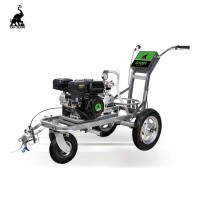 G1091 Traffic Line Cold Paint Equipment Airless Spraying Road Marking Machine