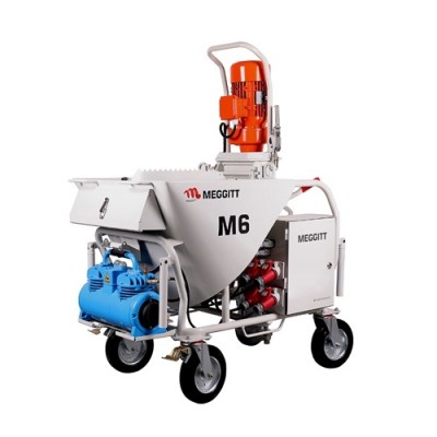 M6 High Pressure Airless Cement Plaster Putty Concrete Mortar Spraying Machine